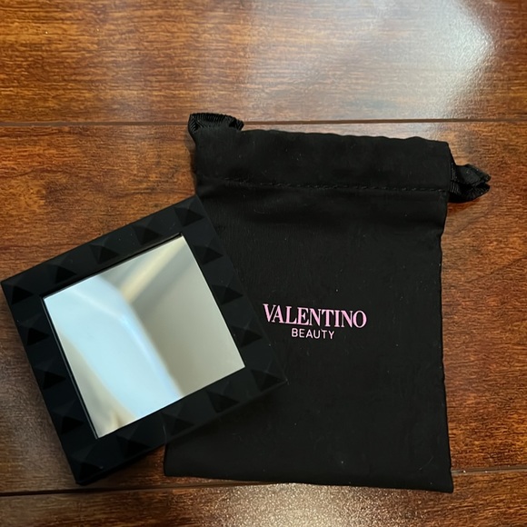 Valentino Pocket Mirror with Matching Bag - Picture 2 of 4